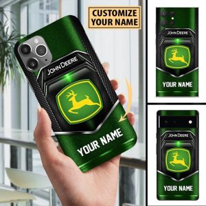 John Deere Custom Name Phone Case For All Phone Models VS01