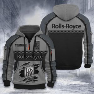Rolls Royce Custom Name High Quality Cotton Thick Hoodie VS10