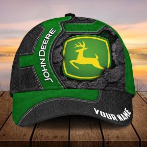 John Deere Custom Name Universal Fit Unisex Classic Cap VS03