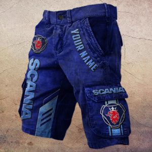 Scania Custom Name Fashion Design Short VS01