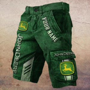 John Deere Custom Name Fashion Design Short VS01