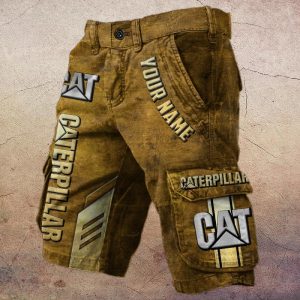 Caterpillar Custom Name Fashion Design Short VS01