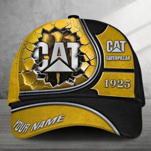 Caterpillar Custom Name Universal Fit Unisex Classic Cap VS02