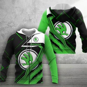 Skoda Custom Name Zipper, Hoodie, Baseball Jacket, Bomber Jacket, Tshirt, Sweatshirt, Polo Shirt VS02