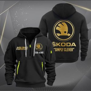 Skoda Custom Name High Quality Cotton Thick Hoodie VS10