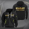 DAF Trucks Custom Name High Quality Cotton Thick Hoodie VS04