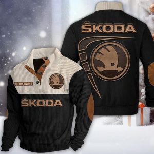 Skoda Custom Name Casual Design Sport Sweatshirt VS02