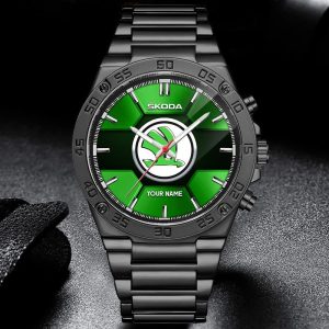 Skoda Custom Name Elegant Fashion Design Watch VS05