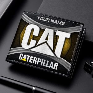 Caterpillar Custom Name Casual Leather Wallet VS04