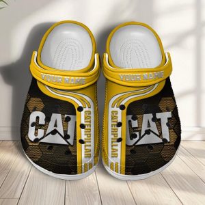 Caterpillar Custom Name Classic Casual Crocs Shoes VS02