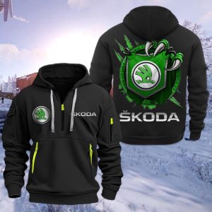 Skoda High Quality Cotton Thick Hoodie VS09
