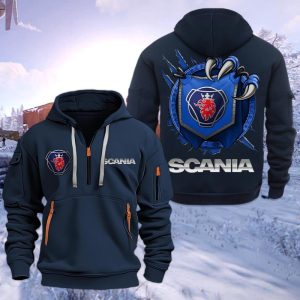 Scania High Quality Cotton Thick Hoodie VS08