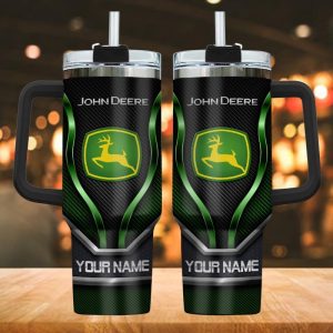John Deere Custom Name 40oz Tumbler VS02