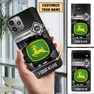 John Deere Custom Name Phone Case For All Phone Models VS04
