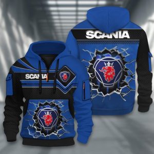 Scania High Quality Cotton Thick Hoodie VS05
