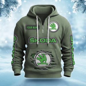 Skoda Custom Name High Quality Cotton Thick Hoodie VS08