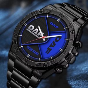 DAF Trucks Custom Name Elegant Fashion Design Watch VS01