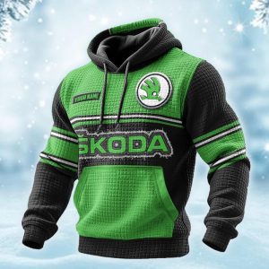 Skoda Custom Name High Quality Cotton Thick Hoodie VS07