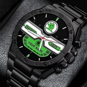 Skoda Custom Name Elegant Fashion Design Watch VS02