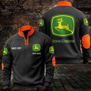 John Deere Custom Name Casual Design Sport Sweatshirt VS02