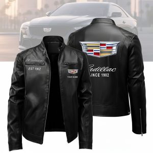 Cadillac Custom Name Designed Leather Jacket VS01