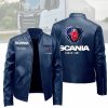 Scania Custom Name Designed Leather Jacket VS01