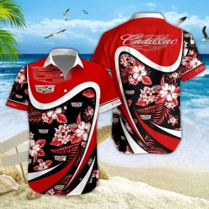 Cadillac Unisex Summer Casual Hawaiian Shirts VS20