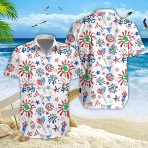 Skoda Unisex Summer Casual Hawaiian Shirts VS08