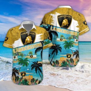 Lamborghini Unisex Summer Casual Hawaiian Shirts VS20