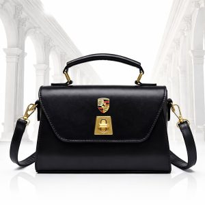 Porsche Classic Leather Crossbody Shoulder Bag VS62A