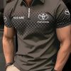 Toyota Custom Name Modern Fit Luxe Classic Polo Shirt VS31A