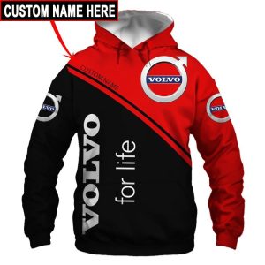 Volvo Custom Name Zipper, Hoodie, Baseball Jacket, Bomber Jacket,Tshirt, Sweatshirt, Polo Shirt VS27