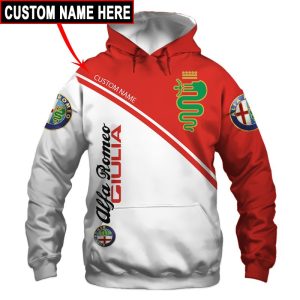 Alfa Romeo VS40 Custom Name Zipper,Hoodie, Baseball Jacket, Bomber Jacket, Fleece Jacket, Tshirt, Sweatshirt, Polo Shirt