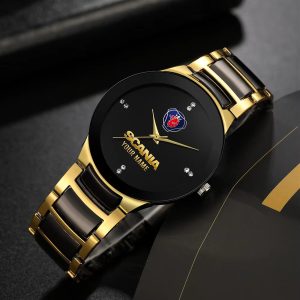 Scania Custom Name Casual Fashion Design Men Quartz Watch VS50B