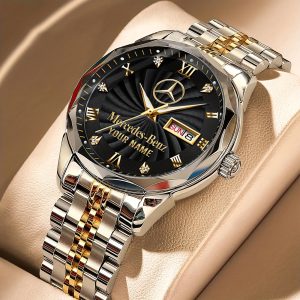 Mercedes Custom Name Casual Fashion Design Men Watch VS97A