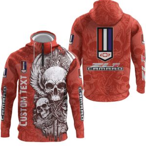 Camaro Custom Name Half Zipper Hoodie, Tshirt, Sweatshirt VS03