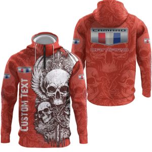 Camaro Custom Name Half Zipper Hoodie, Tshirt, Sweatshirt VS02