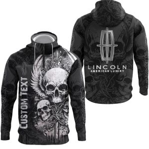 Lincoln Custom Name Half Zipper Hoodie, Tshirt, Sweatshirt VS01