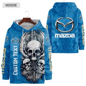 Mazda VS32 Custom Name Zipper,Hoodie, Baseball Jacket, Bomber Jacket, Fleece Jacket, Tshirt, Sweatshirt, Polo Shirt