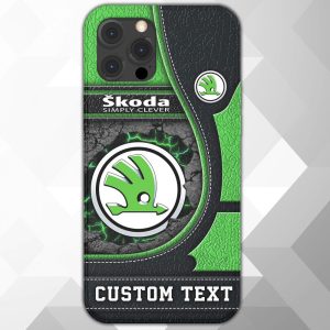 Skoda Custom Name Phone Case For All Phone Models VS14