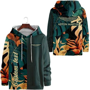 Aston Martin VS37 Custom Name Zipper,Hoodie, Baseball Jacket, Bomber Jacket, Fleece Jacket, Tshirt, Sweatshirt, Polo Shirt