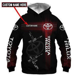 Toyota Custom Name Zipper, Hoodie, Baseball Jacket, Bomber Jacket,Tshirt, Sweatshirt, Polo Shirt VS20