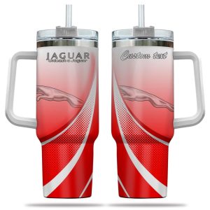 Jaguar Custom Name 40oz Tumbler VS10
