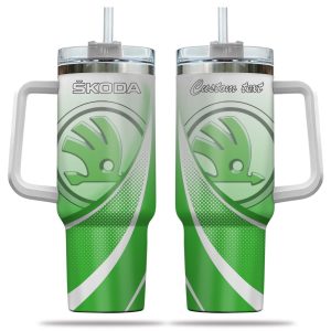 Skoda Custom Name 40oz Tumbler VS13