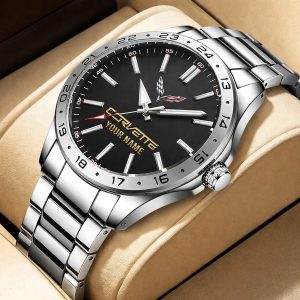 Corvette Custom Name Casual Fashion Design Men Watch VS95AB