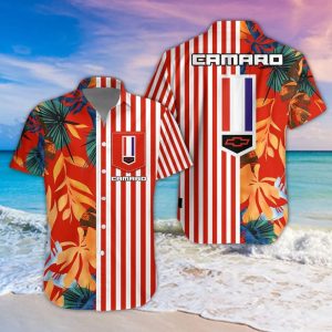 Camaro Unisex Summer Casual Hawaiian Shirts VS19