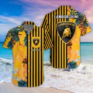 Lamborghini Unisex Summer Casual Hawaiian Shirts VS19