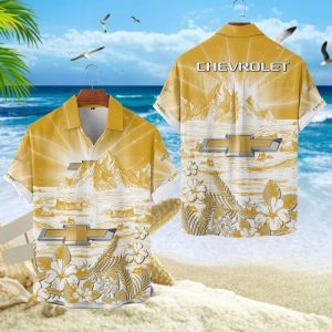 Chevrolet Unisex Summer Casual Hawaiian Shirts VS18