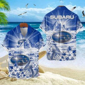 Subaru Unisex Summer Casual Hawaiian Shirts VS14