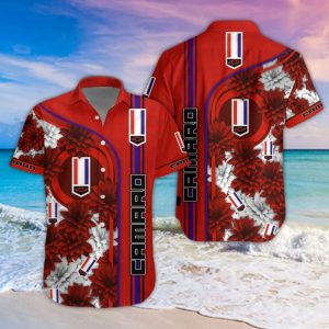 Camaro Unisex Summer Casual Hawaiian Shirts VS17